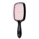 Расческа щетка для волос Superbrush Plus Hollow Comb Черно-розовый - изображение 4