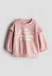 Свитшот розовый Adventure H&M 98см (400099472) - изображение 1