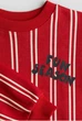 Світшот червоний Fun Season H&M 98-104см (400099487) - зображення 2