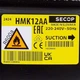 Компрессор для холодил. SECOP (DANFOSS) HMK12AA R600a 198W (с пуск. реле ZAFP) - изображение 2