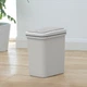 Мусорное ведро с крышкой MVM BIN-04 6L GRAY - изображение 1