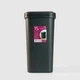 Мусорное ведро с крышкой MVM BIN-04 15L ANTHRACITE - изображение 1