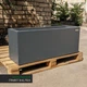 Вазон бетонный RealBeton Прямоугольный Д1000мм х Ш300мм х В400мм графит - изображение 4
