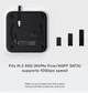 Док-станція Satechi Stand & Hub for Mac Mini M1-M2, Mac Studio M1-M4 / With NVMe SSD Enclosure - зображення 11