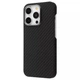 Чохол карбоновий з магнітом Proove Carbon Slim with Magnetic Ring iPhone 15 Pro Black - зображення 1