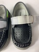 Мокасини дитячі на липучці на хлопчиків Kimboo чорного кольору з зеленим темні легкі м'які зручні 24 15 см - зображення 5