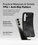 Чехол Ringke Onyx Design для Samsung Galaxy S25 Camo Black (OD989E245) - изображение 3