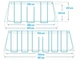 Каркасный бассейн Intex 26368 Размер 732х366х132 см Объем 31805 лит самая полная комплектация - изображение 7