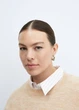Джемпер женский MANGO 57029112 Песочный M KL0247 - изображение 5