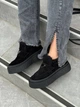 Лофери жіночі зимові ShoesBand Чорні натуральна замша 38 (24,5-25 см) (S94201-1з) - зображення 1