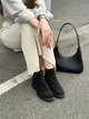 Женские демисезонные челси ShoesBand Черные натуральная замша 39 (25-25,5 см) (S45151-1д) - изображение 3