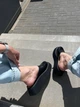 Жіночі бабуші ShoesBand Чорна натуральна шкіра 40 (25,5 см) (S99751) - зображення 4