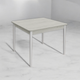 Стіл обідній Tobi Sho MONO квадратний для їдальні, кухні, 880х880х750 мм Дуб Крафт Білий/Білий - зображення 8