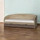 Кровать односпальная Tobi Sho COMFORT с ящиками для детской комнаты, 800х1900 мм Дуб сонома/Дуб трюфель - изображение 2