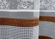 Тюль VR-Textil 1554т Cale Жаккард мрамор Белый с коричневым 125х270 см (49-335) - изображение 5