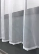 Тюль на люверсах VR-Textil н101 Шифон однотонний Білий 280х170 см (47-009) - зображення 7