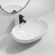 Раковина врізна на стільницю MIXXUS PREMIUM ELLIPSE-1601 600х400х190mm (перелив) (MP6569) - изображение 5