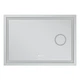 Дзеркало Mixxus Premium QUADRO MR20-100x70 (LED Touch, Anti-fog, димер, лінза) (MP6622) - зображення 5