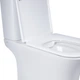Унитаз-компакт Qtap Presto Quadro безободковый с сиденьем Soft-close QT24221215AW - изображение 6