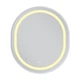 Дзеркало Mixxus Premium ELLIPSE MV05-80x70-REVERSE WHITE (LED Touch, Anti-fog, димер (3-6kK)) (MP6645) - зображення 11
