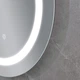 Зеркало MIXXUS настенное LED Touch 60 см Круглое Без обрамления Белое (616235) - изображение 5