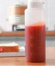 Бутылка Прозрачная Пластиковая Clefers для соуса, кетчупа и других жидких продуктов объем 175 мл (5024522) - изображение 4