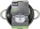 Каструля Krauff Steil зі скляною кришкою 4.5 л 22 см (26-238-076) - изображение 6