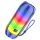 Бездротова колонка Borofone BR25, BT5.3, FM, AUX, USB, TF, 5W, 1200mAh, 2h зі світломузикою синя - зображення 1