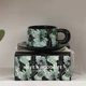 Подарочный кофейный набор Qinglan Ruomeng Black чашка блюдце коробка - изображение 3