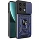 Протиударний чохол Armor Ring + захиcт камери для Xiaomi Redmi Note 13 (Redmi Note 13 4G) case Simon синій - изображение 5