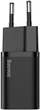 Зарядний пристрій Baseus Super Si Quick Charger 1C 25W Black (CCSP020101) - зображення 3