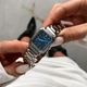Женские часы Skmei 2237SIBU Silver-Blue - изображение 2