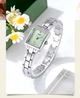 Женские часы Skmei 2315SIGN Silver-Green - изображение 2