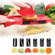 Мультислайсер-овощерезка Mandoline Slicer 6 in 1 c контейнером - изображение 2