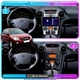 Штатна магнітола Lesko для Kia Carens II (UN) Auto AC 2006-2012 екран 9" 4/64Gb CarPlay 4G Wi-Fi GPS Prime - зображення 2