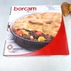 Круглая стеклянная форма для запекания 26 см Borcam, жаропрочная посуда - изображение 8