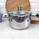 Большая кастрюля 4.7л с отверствиями для слива Ardesto Pot Gemini Lecco - изображение 15