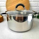 Маленькая кастрюля 1.2л с ненагревающимися ручками Ardesto Pot Gemini Salerno - изображение 13