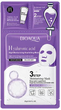 Упаковка тканевых масок Bioaqua Hyaluronic Acid 3 Step Moisturizing Mask 3в1 с гиалуроновой кислотой 25 г x 3 шт (69423497182123) - изображение 2
