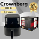 Кухонный аэрогриль Crownberg СВ-5544 2000Вт, 6 л, воздушная мультипечка, фритюрница без масла - изображение 1