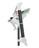 Стул-качалка CARRELLO Cascata CRL-10303/1 Tropical Green с сенсорной панелью - изображение 3