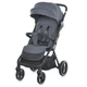 Прогулочная коляска-книжка EL CAMINO ME 1127-S BEYA Midnight Gray с 5-точечными ремнями безопасности - изображение 1