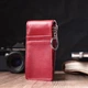 Ключница женская кожаная Grande Pelle leather 400660 красная - изображение 11