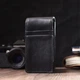 Ключница футляр из натуральной кожи GRANDE PELLE 400610 Черный - изображение 12