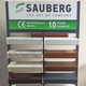 Підвіконня SAUBERG Classic темний дуб глянець 600х1100мм - зображення 3