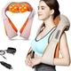 Роликовый инфракрасный массажер для шеи плеч и всего тела Massager of Neck Kneading Массажный воротник (HSM501457) - изображение 1