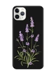 Матовий чорний чохол на iPhone 11 Pro Max Гілочки лаванди (принт 266) - зображення 1