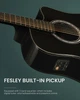 Гітара електро-акустична Fesley FD80 BK - зображення 6