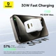 Мережевий зарядний пристрій Baseus Palm Fast Charger C+U 30W EU Moon White (P1011160A213-00) - зображення 9