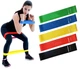 Резинка для фитнеса и спорта Fit4u (эластичная лента) набор 5 шт - изображение 1